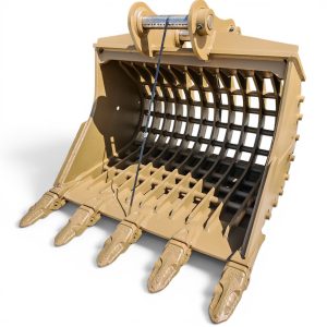 Cupa cu grile pentru excavator
