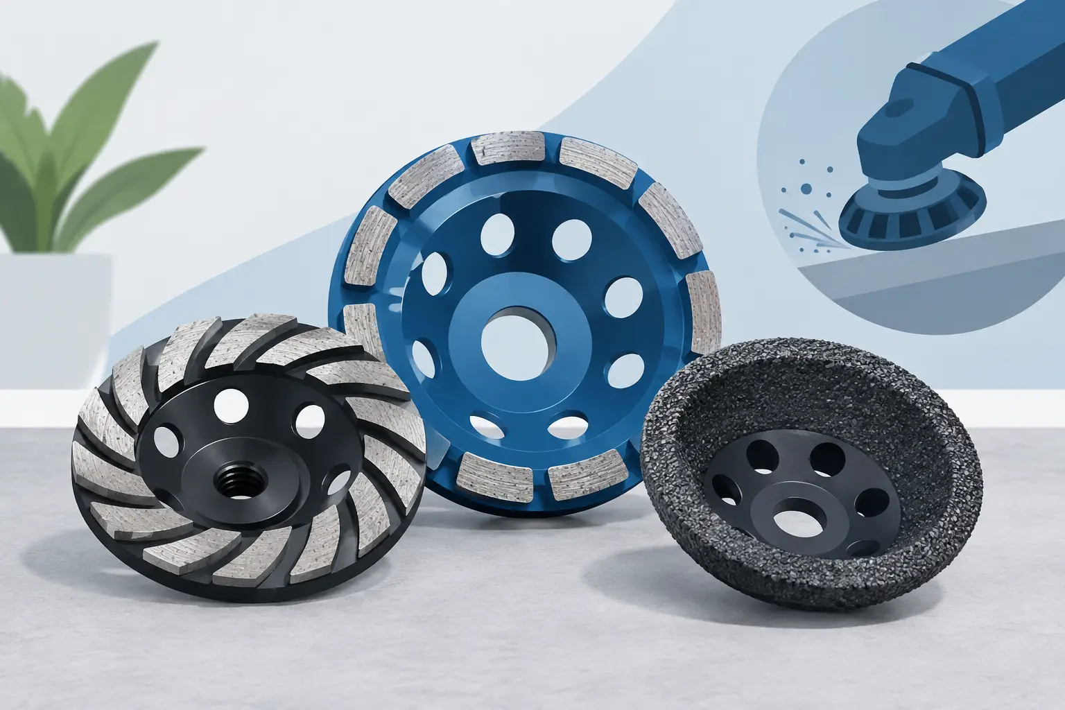 Ghid pentru cupe de materiale abrazive